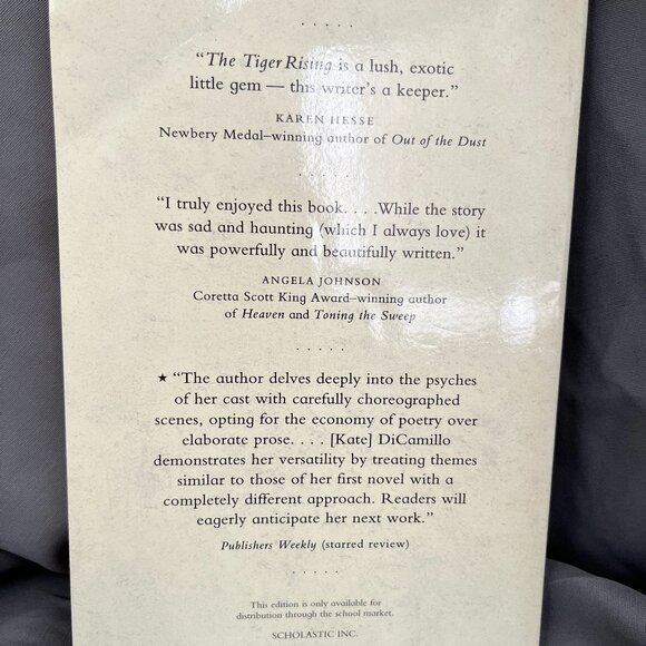 The Tiger Rising by KD and Artemis Fowl by EC Children books - Picture 3 of 7